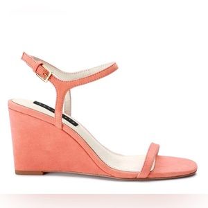 Sanctuary Coral Suede Wedge Sz 8.5